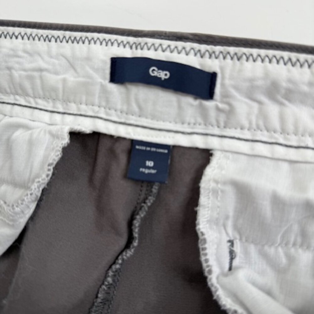 Gray GAP Cotton Pants - Picture 8 of 10